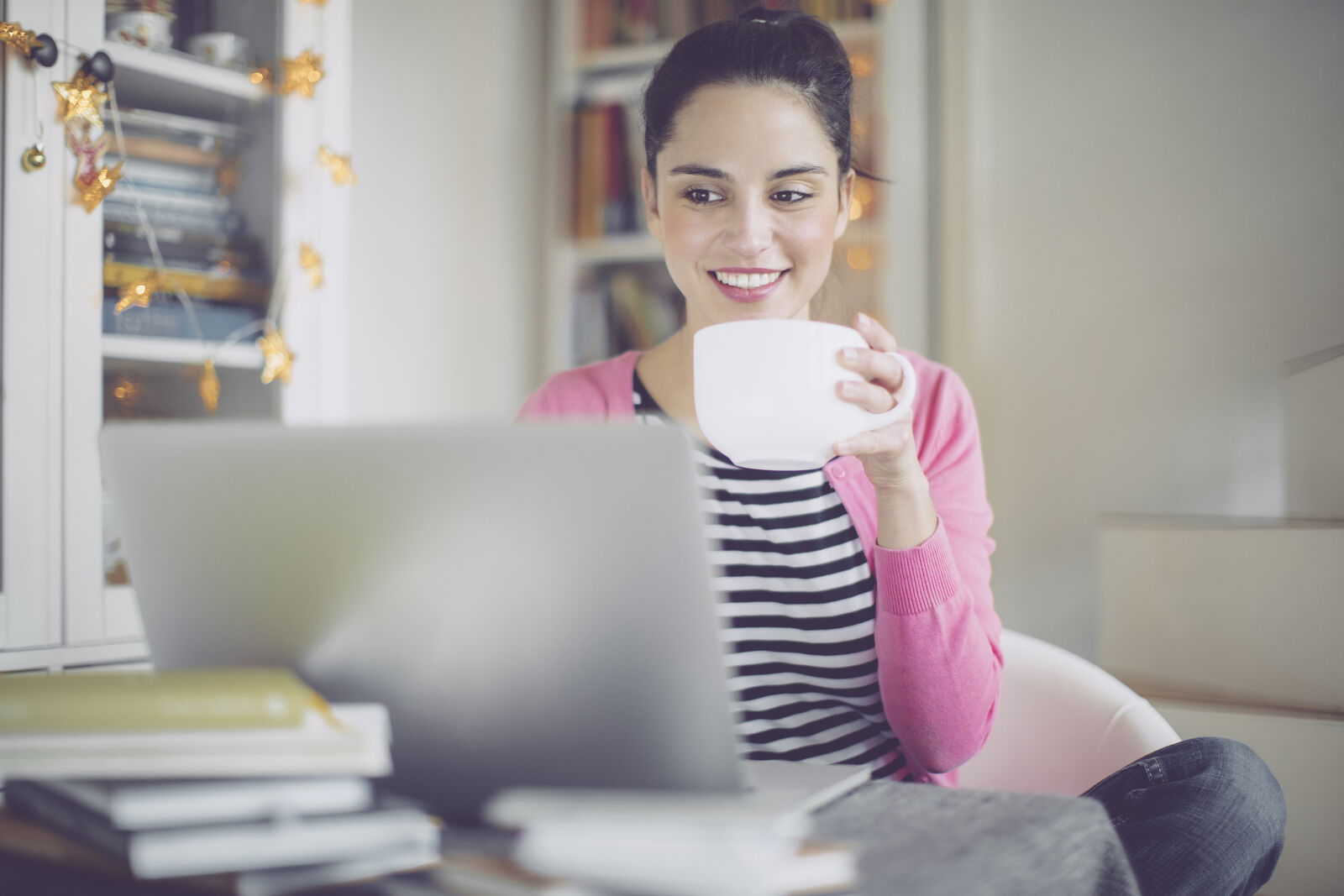 woman on laptop